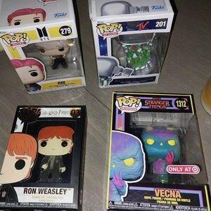 Funko Pop! Stranger Things Vecna Vinyl Figure - Blue Purple Green Yellow